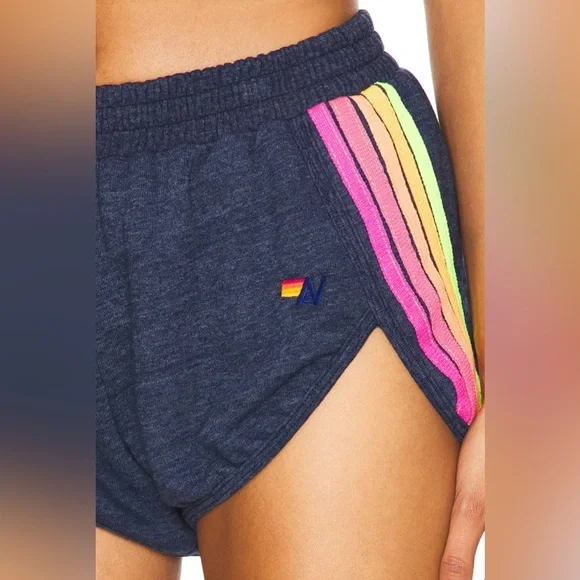 Aviator Nation 5 Stripe Jogger Shorts - Picture 16 of 17